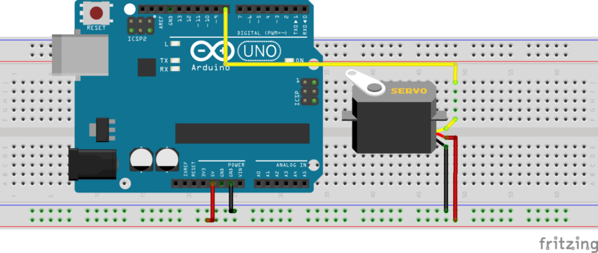 Using The Sg Servo Motor With An Arduino Electronics Lab