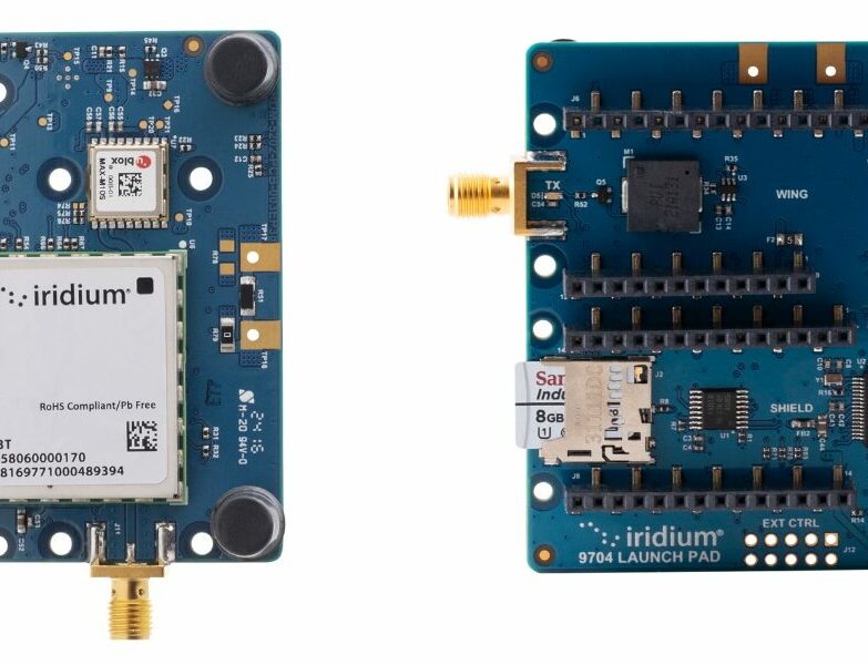 Satellite Iot Developer Kit Front And Back Electronics Lab