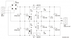 Dual Adjustable Power Supply - Electronics-Lab