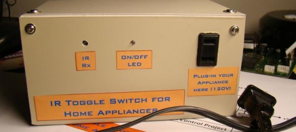 Infrared Toggle Switch for Home Appliances