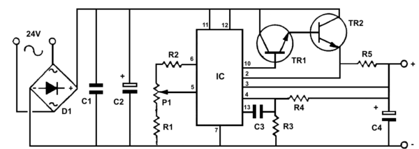 3-30 V/2.5 A Stabilized power supply - Electronics-Lab.com