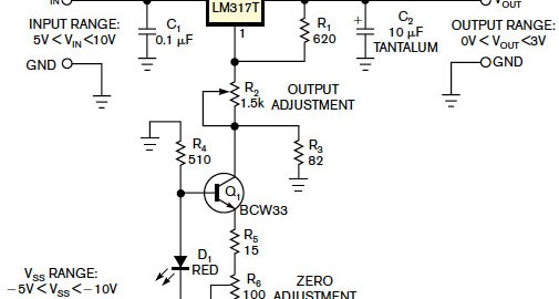 Use an LM317 as 0 to 3V adjustable regulator