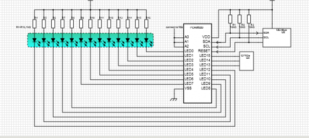 16-Bit I2C-Bus LED Dimmer