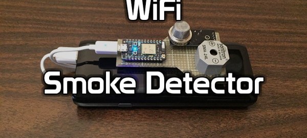 WiFi smoke detector