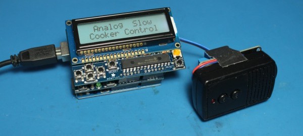 Arduino-based “Analog” slow cooker controller