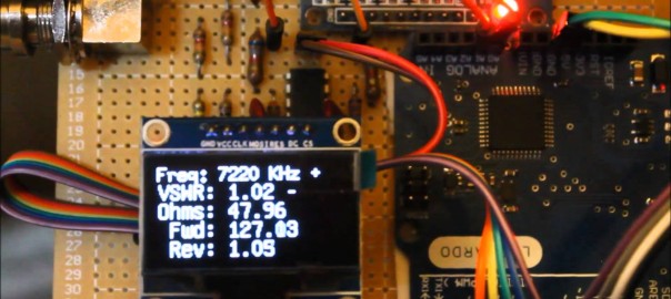 Arduino DDS AD9850 Antenna Analyzer