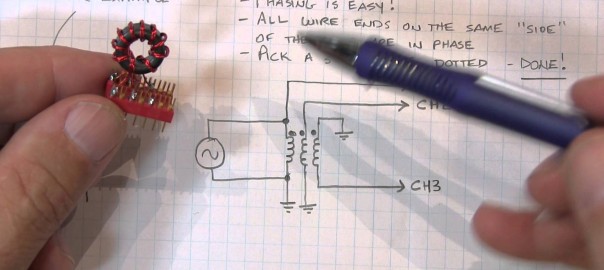 Basics of Phase Dots on Transformer Windings