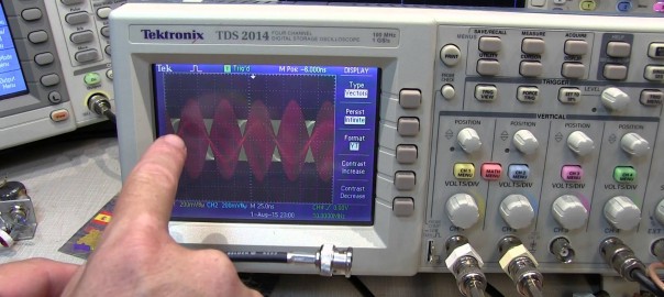 Visualizing RF Standing Waves on Transmission Lines