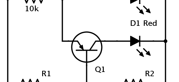 Voltage indicator transitions between colours