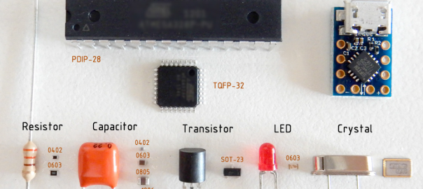 Surface-mount device prototyping in education