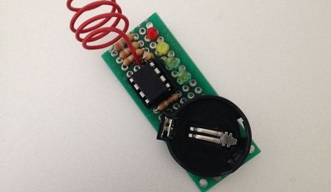 Attiny85 EMF detector