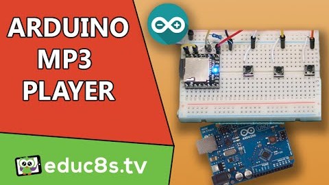 Arduino Project: MP3 player using Arduino and DFPlayer mini MP3 player module