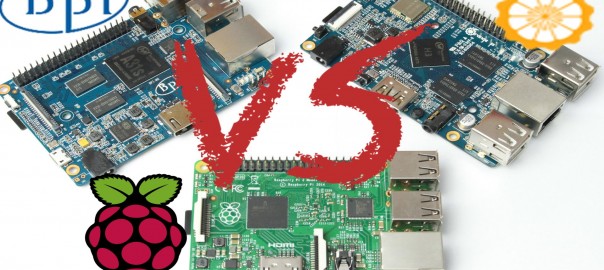 Raspberry Pi 2 VS Orange Pi 2 VS BPi-M2