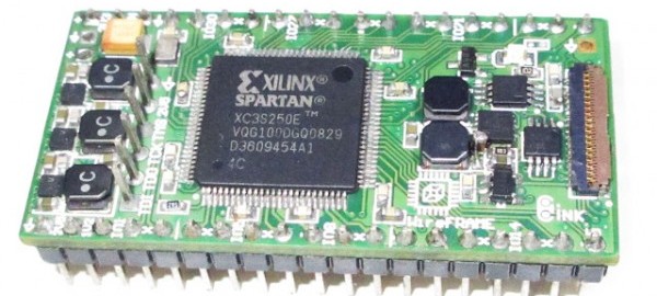 WireFrame FPGA Board , Breadboardable Xilinx XC3S250E Board