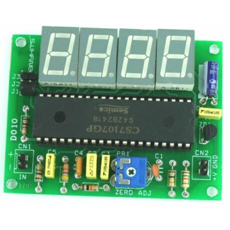 Digital Panel Meter - Voltmeter - Electronics-Lab.com