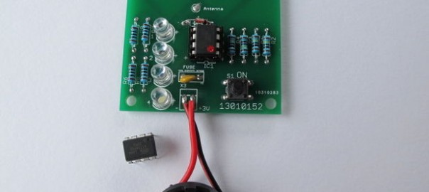 ATtiny 85 EMF detector