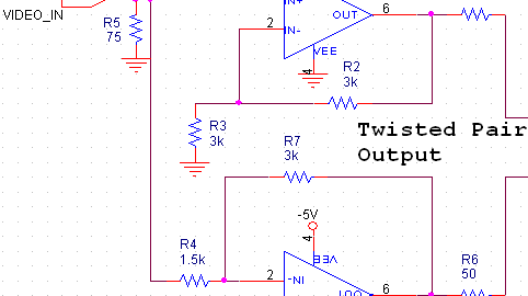 Increasing cable length in precision video applications