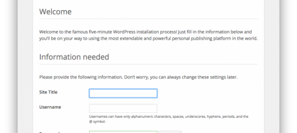 Create a WordPress Site on Raspberry Pi