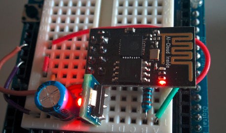 Cheap Arduino WiFi shield with ESP8266