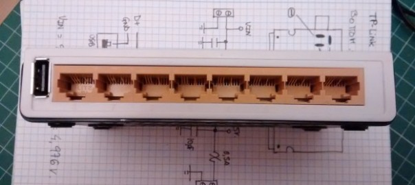 Adding a USB power port to a switch for IoT