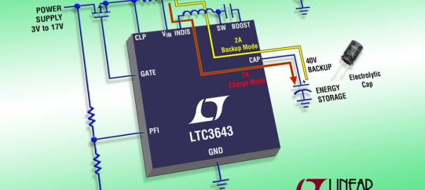 LTC3643 – 2A Bidirectional Power Backup Supply