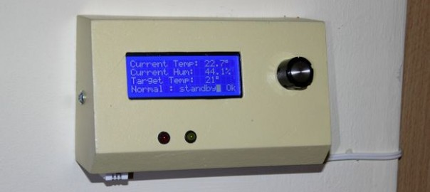 Home Thermostat With Arduino and LCD