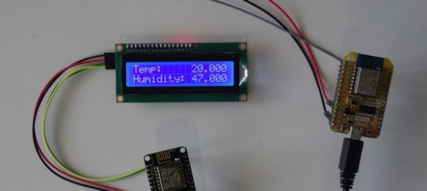 Remote WiFi DHT11 Temperature an Humidity Display