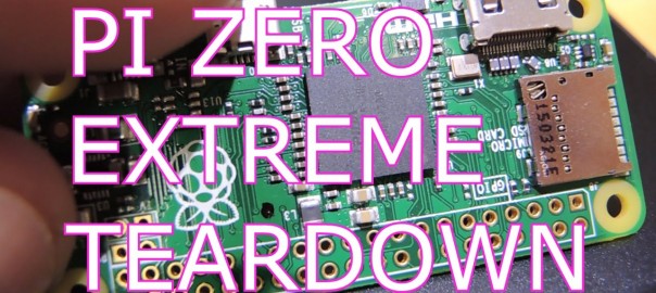 Raspberry Pi Zero Extreme Teardown