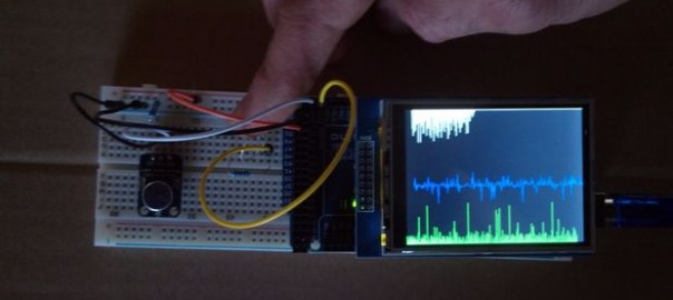 Arduino Analog Signal Graphing on a TFT