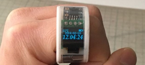 ATtiny85 Ring Watch