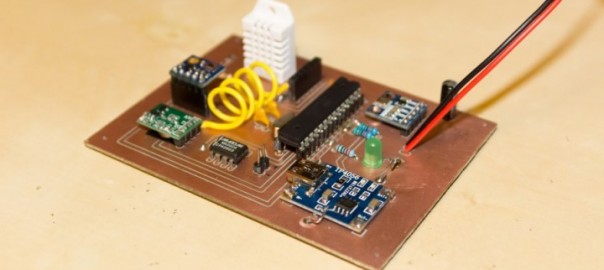 ATMEGA328 based Weather Station