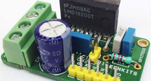 LMD18200 H-Bridge Module for DC Motor