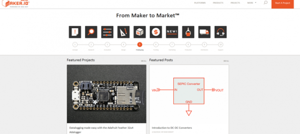 maker.io – a new website for DIY projects