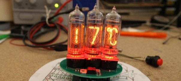 Nixie thermometer