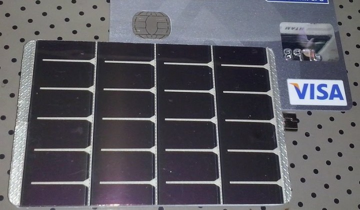Smartphone Solar charger card