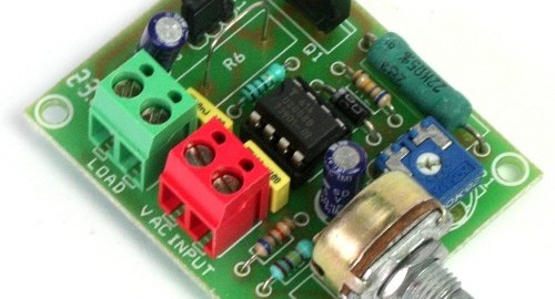 AC Motor Speed Controller using U2008B