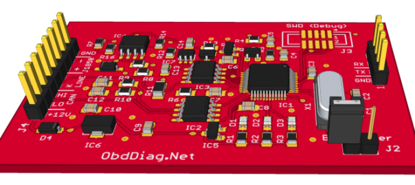 Open-source OBD adapter