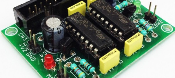 Dual DC Motor driver using two L293D