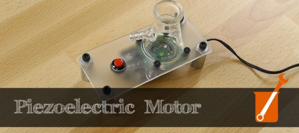 Piezoelectric motor demo