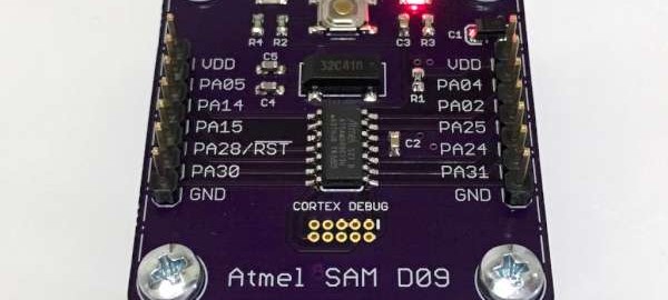 Atmel SAM D09 Development board