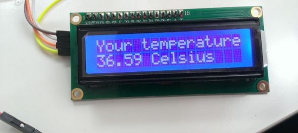 Arduino Body Thermometer + LCD I2C