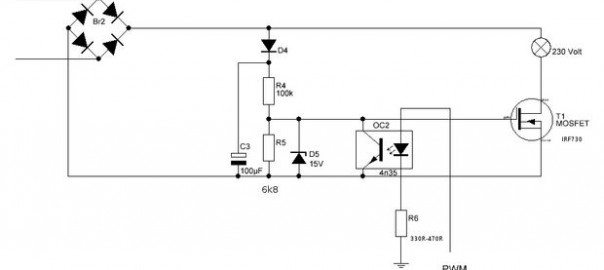 AC PWM dimmer for Arduino