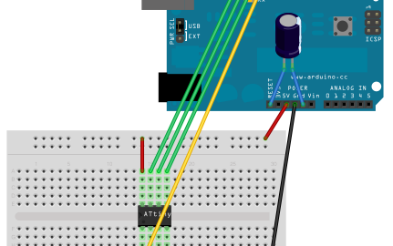 Programming an ATtiny with Arduino board