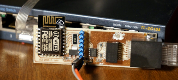 ESP8266 + I2S = Software-based 10-Base-T Ethernet Driver