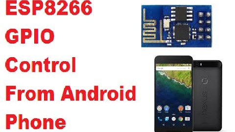 How to Control ESP8266 GPIO using Android App