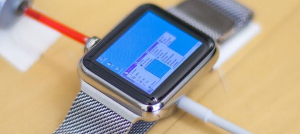 Windows 95 on an Apple Watch