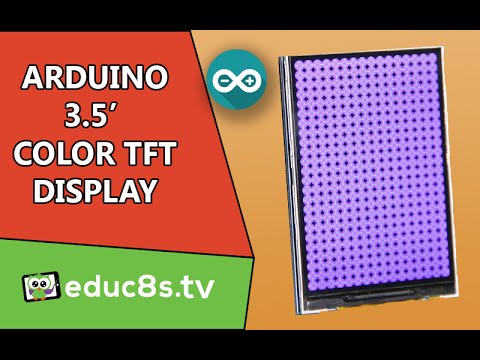 3.5″ Color TFT display ILI9481 on Arduino Uno and Mega