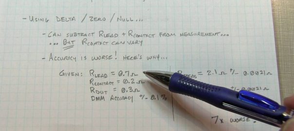 4 Wire Resistance Measurement – Kelvin connection