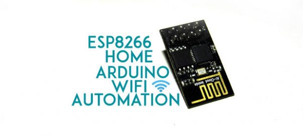 ESP8266 Wifi controlled Home Automation