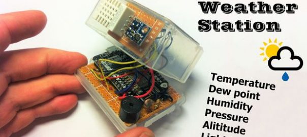 Easy IoT weather station with multiple sensors